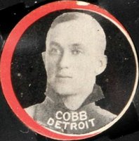 1912 Colgan's Chips Red Border # Ty Cobb Baseball Card