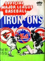 1968 Fleer Baseball Emblems Team Logo Cloth Patches #WP Wax Pack Baseball Card