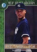 2017 Bowman Draft MLB Draft History #DJ Derek Jeter Baseball Card