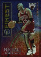 1995 Finest Mystery #M1 Michael Jordan Borderless Basketball Card