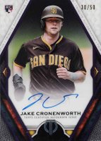 2021 Topps Tribute Tribute Autograph #JCR Jake Cronenworth Purple Baseball Card