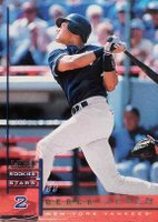 1998 Leaf Rookies & Stars #34 Derek Jeter Baseball Card