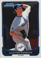 2012 Bowman Chrome #45 Clayton Kershaw Baseball Card