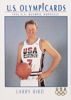 1992 Impel Olympicards #9 Larry Bird Basketball Basketball Card