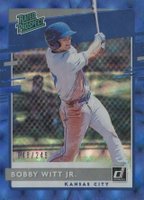 2020 Panini Donruss Rated Prospects #RP2 Bobby Witt Jr. Blue Baseball Card