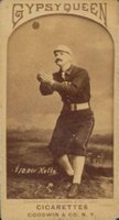 1887 Gypsy Queens # King Kelly Catch-hands chest high Baseball Card