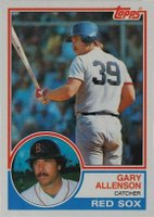 1983 Topps #472 Gary Allenson Baseball Card