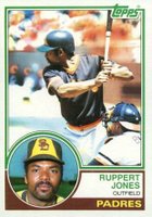 1983 Topps #695 Ruppert Jones Baseball Card