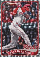 2024 Topps 1989 Topps Baseball #89B2-34 Elly de La Cruz Series 2-Foil Baseball Card