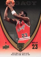 2008 Upper Deck Jordan Legacy  #23 Michael Jordan Basketball Card