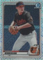 2020 Bowman Chrome Mega Box #BCP134 Gunnar Henderson Baseball Card