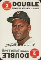 1968 Topps Game #6 Roberto Clemente Baseball Card
