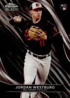 2024 Topps Chrome Black #76 Jordan Westburg Baseball Card