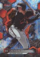 2023 Bowman's Best Top Prospects #TP12 Jackson Holliday Mini Diamond Refractor Baseball Card