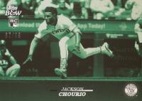 2024 Topps Black and White #53 Jackson Chourio Green Baseball Card