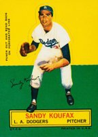1964 Topps Stand-Up # Sandy Koufax Baseball Card