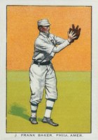 1911 General Baking # Frank Baker Weber Bakery Baseball Card