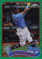 2024 Topps Silver Pack 1989 Chrome Promo #T89C34 Junior Caminero Green Baseball Card