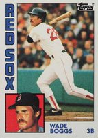 1984 Topps #30 Wade Boggs Baseball Card