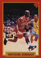 1991 Tuff Stuff Jr. #2 Michael Jordan Basketball Card