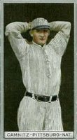 1912 Brown Backgrounds Broadleaf #25 Howie Camnitz Baseball Card