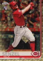 2019 Topps Chrome Update  #32 Nick Senzel Superfractor 1/1 Baseball Card