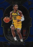 2022 Panini Select #79 Bennedict Mathurin Blue Basketball Card