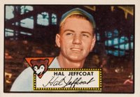 1952 Topps #341 Hal Jeffcoat Baseball Card