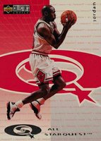 1997 Collector's Choice Factory All Starquest #AS6 Michael Jordan Basketball Card