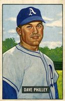 1951 Bowman #297 Dave Philley Baseball Card