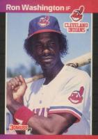1989 Donruss #468 Ron Washington Baseball Card