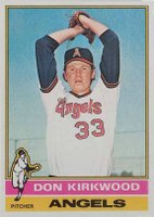 1976 Topps #108 Don Kirkwood Baseball Card