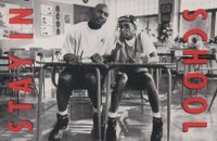 1991 Nike Michael Jordan/Spike Lee #4 Stay in school 1991 Basketball Card