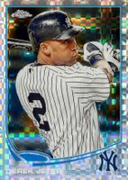 2013 Topps Chrome #10 Derek Jeter Xfractor Baseball Card