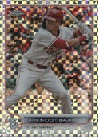 2022 Topps Chrome #19 Lars Nootbaar X-Fractor Baseball Card