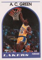 1989 Hoops #124 A.C. Green Basketball Card