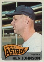 1965 Topps #359 Ken Johnson Baseball Card