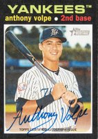 2020 Topps Heritage Minor League Real One Autographs #AVO Anthony Volpe Baseball Card