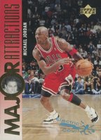 1995 Upper Deck #337 Michael Jordan Electric Court Basketball Card