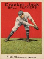 1915 Cracker Jack #51 Nap Rucker Baseball Card