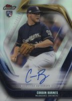 2019 Finest Firsts Autographs #FFACB Corbin Burnes Baseball Card