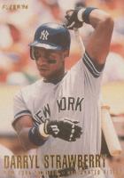 1996 Fleer #198 Darryl Strawberry Baseball Card