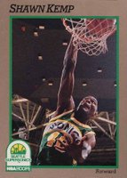 1992 Hoops Superstars #90 Shawn Kemp Basketball Card