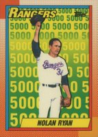 1990 Topps Tiffany #5 Nolan Ryan Rangers Baseball Card