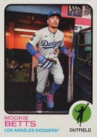 2022 Topps Heritage #386 Mookie Betts Image Variation Baseball Card