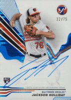 2024 Topps Pristine Pristine Autographs #PAJH Jackson Holliday Blue Pristine Baseball Card
