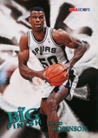 1996 Hoops #186 David Robinson Basketball Card
