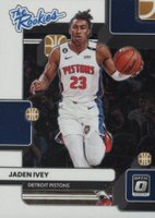 2022 Panini Donruss Optic the Rookies #5 Jaden Ivey Basketball Card