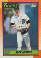 1990 Topps #555 Jack Morris Baseball Card