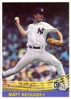 1984 Donruss #627 Matt Keough Baseball Card